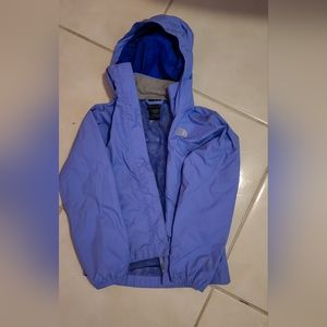 The North Face rain jacket